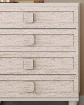 Nilüfer 4 çekmeceli Şifonyer  / Komple MDF