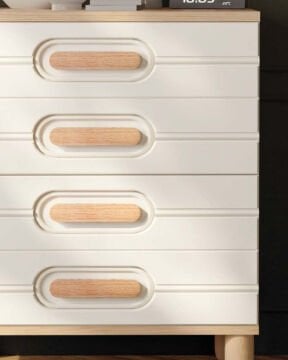 Orkide 4 çekmeceli Şifonyer  / Komple MDF