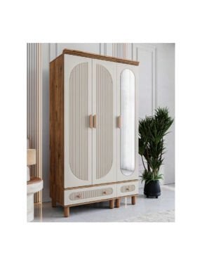 Miracool Milen 3 Kapılı Dolap / %100 MDF / Çam-Aytaşı