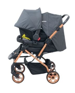 Miracool 25 Parça Bebek Seti/Bebek Arabası/Puset/Ana Kucağı/Çanta/Babynest + Giyim ve Tekstil Paketi