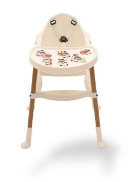 Miracool Pera Mama Sandalyesi & 4ü1 Arada Lazımlık / 2/5 Parça beyaz-beyaz