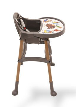 Miracool Pera Mama Sandalyesi & 4ü1 Arada Lazımlık / 2/5 Parça -Gri gri-mint