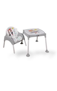 Miracool 3in1 Energy Mama Sandalyesi & 4ü1 Arada Lazımlık Seti Gri