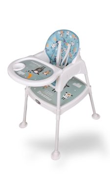 Miracool 3in1 Energy Mama Sandalyesi & 4ü1 Arada Lazımlık Seti mavi-gri