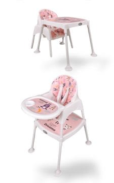 Miracool 3in1 Energy Mama Sandalyesi & 4ü1 Arada Lazımlık Seti pembe