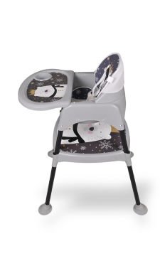 Miracool 3in1 Energy Mama Sandalyesi & 4ü1 Arada Lazımlık Seti gri-siyah