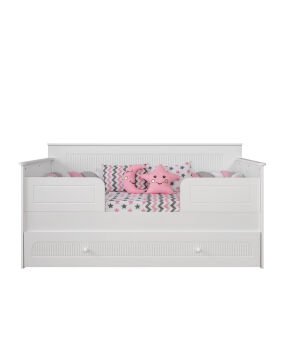 Miracool Mira Beyaz Sedir Bebek ve Çocuk Odası / Yatak ve 7Parça Uyku Seti Dahil / Ücretsiz Kurulum