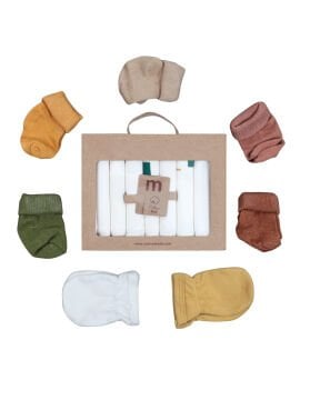 18 Parça / Premium Ana Kucağı & Babynest & Yastık & 7 Mendil & 5 Çorap & 2 Eldiven