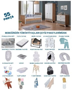 Palermo Bebek Çeyiz Paketi