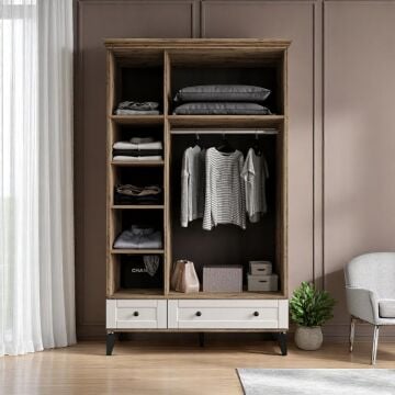 Silva 3 Kapılı Dolap / %100 MDF / Ücretsiz Kurulum / Aytaşı
