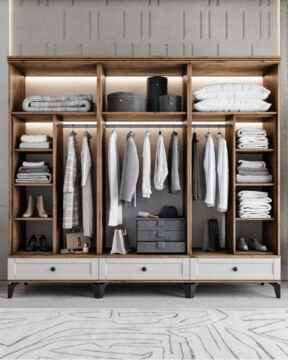 Silva 6 Kapılı Dolap / %100 MDF / Ücretsiz Kurulum / Aytaşı