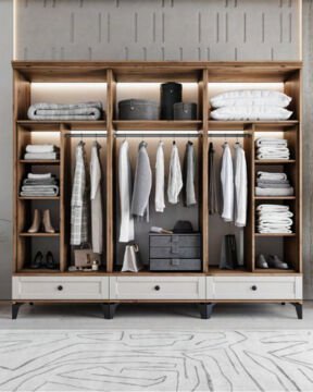 Silva 6 Kapılı Dolap / %100 MDF / Ücretsiz Kurulum / Beyaz