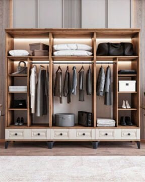 Terra 6 Kapılı Dolap / %100 MDF / Ücretsiz Kurulum / Aytaşı