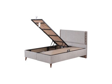 Latte Baza Seti / Çift Kişilik / Yatak+Baza+Başlık