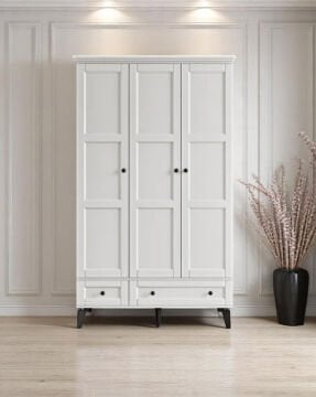 Karin Bebek ve Çocuk Odası / %100 MDF / Ücretsiz Teslimat Dolap 4 Kapaklı Olsun