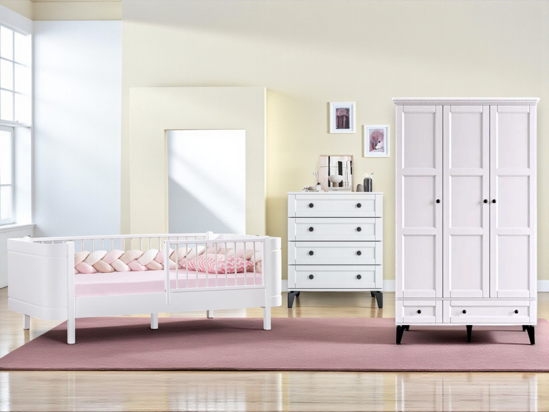Karin Bebek ve Çocuk Odası / %100 MDF / Ücretsiz Teslimat