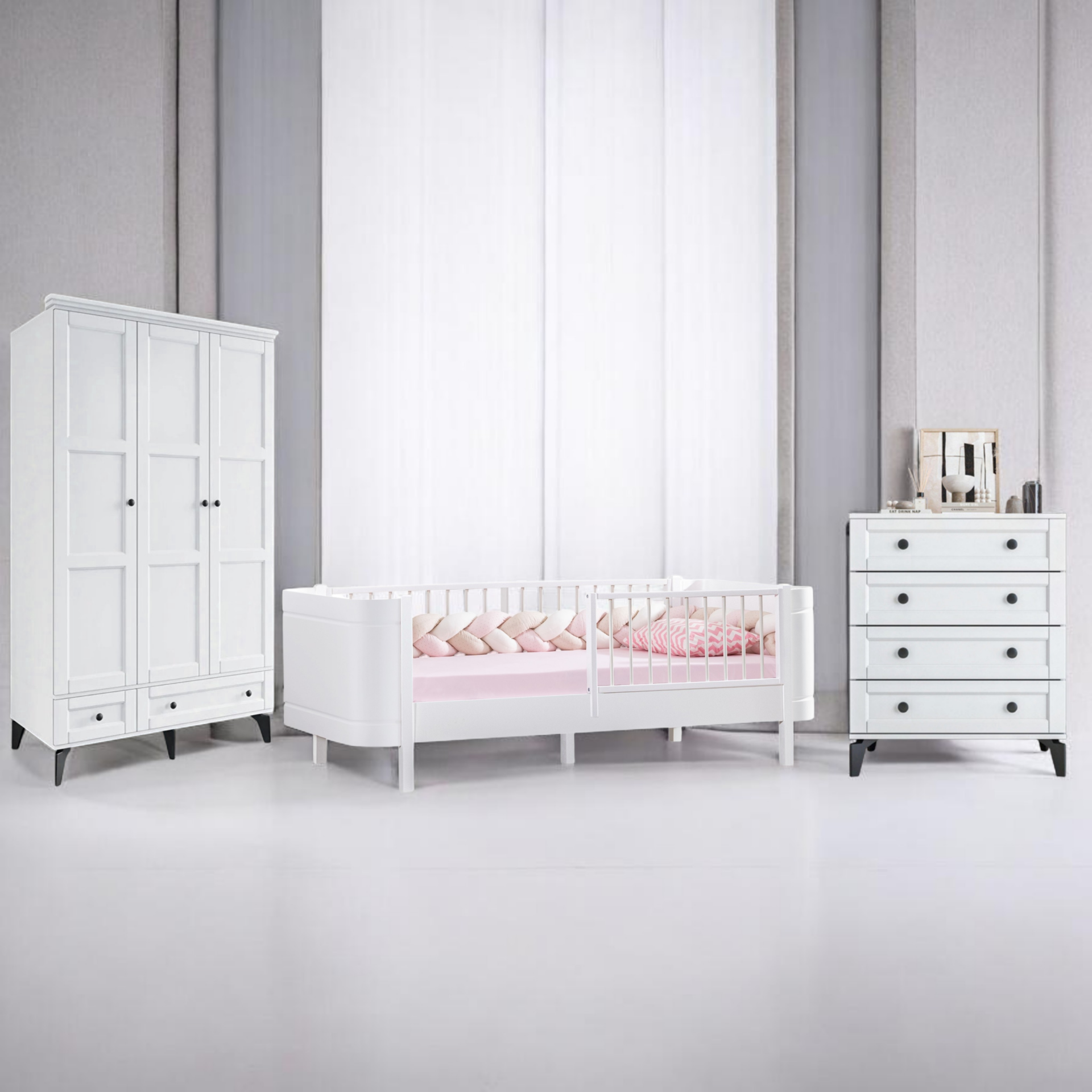 Karin Bebek ve Çocuk Odası / %100 MDF / Ücretsiz Teslimat