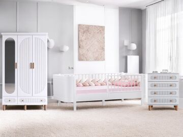 Milen Bebek ve Çocuk Odası / %100 MDF / Ücretsiz Teslimat - Kurulum