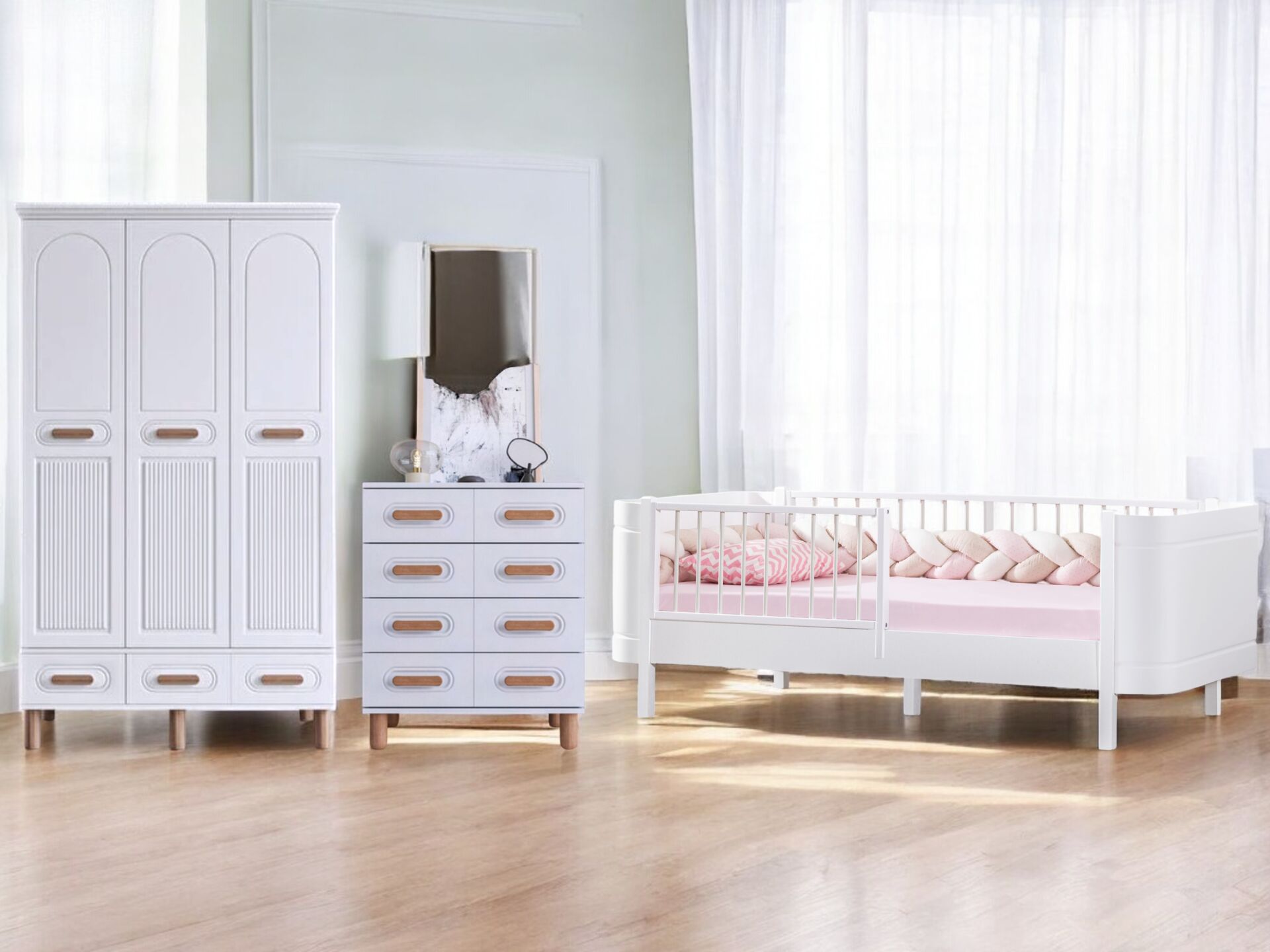 Otto Bebek ve Çocuk Odası / %100 MDF / Ücretsiz Teslimat - Kurulum